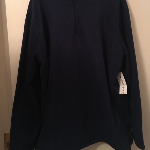 SADDLEBRED BIG AND TALL NAVY SHIRT NEW - Picture 4 of 5